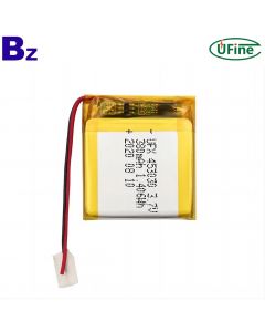 Lipo 셀 공급 업체 도매 저렴한 혈당 측정기 배터리 UFX 453030 3.7V 380mAh 리튬 이온 배터리