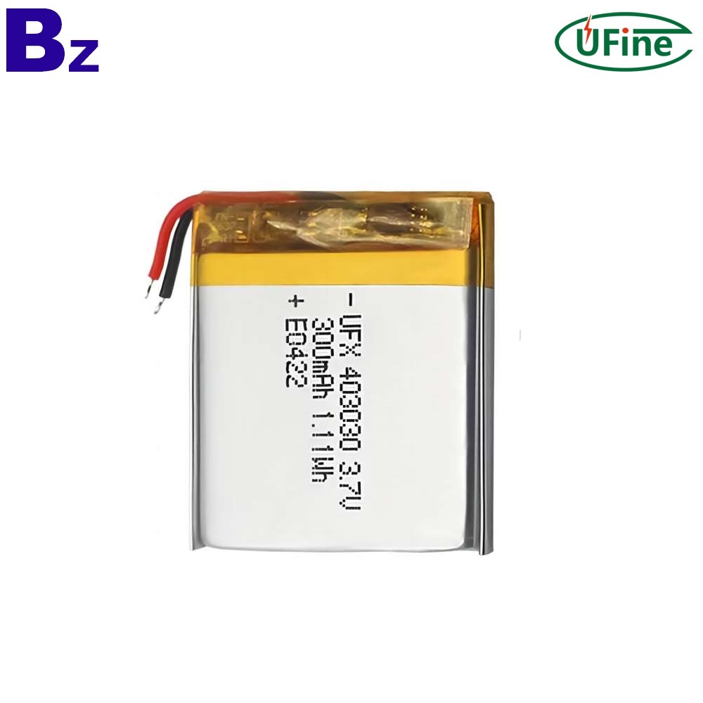 전문 생산 3.7V 300mAh 배터리