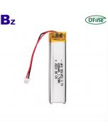 Lipo 셀 공급업체는 LED 조명 배터리 제공 UFX 551453 3.7V 430mAh 리튬 이온 배터리