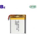 Lipo 셀 공장 전문 생산 메이크업 거울 배터리 UFX 403030 3.7V 300mAh 리튬 이온 배터리