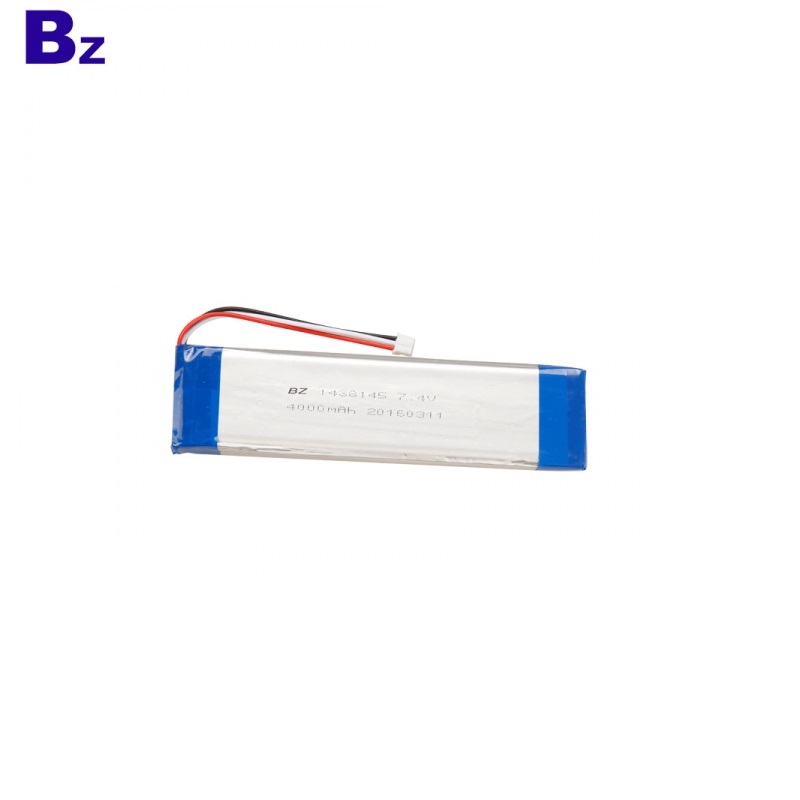  1438145 7.4V 4000mAh 폴리머 리튬 이온 배터리