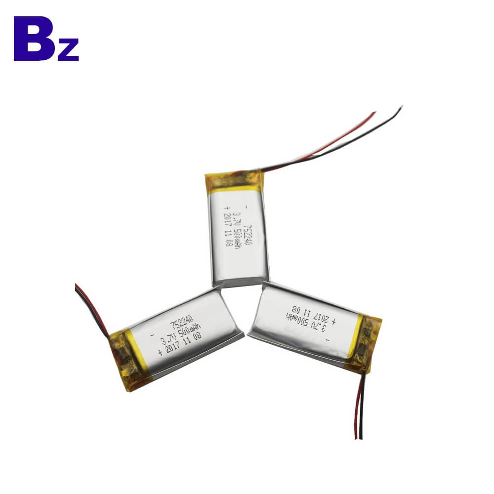 500mAh 3.7V 리포 배터리