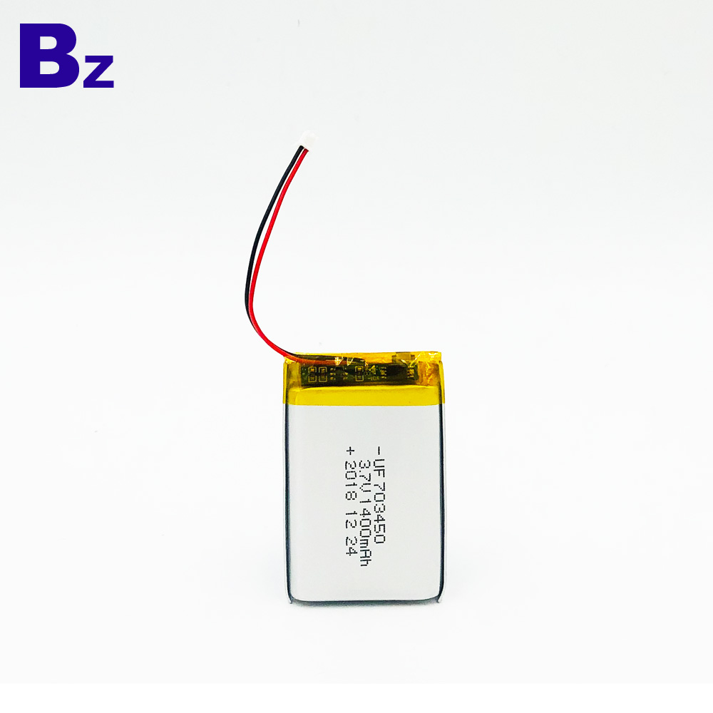 ufx 703450 1400mAh 3.7V 리튬 폴리머 배터리